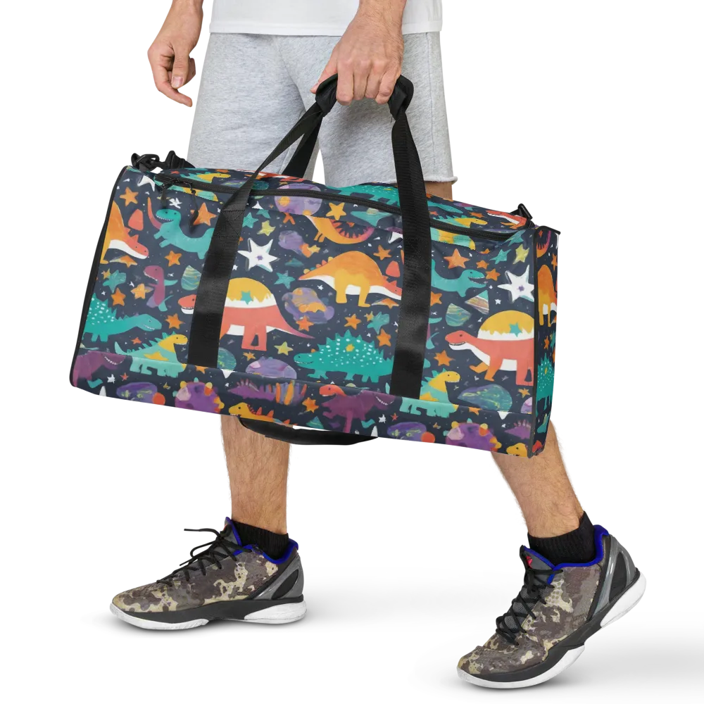 Dino Starfield on Duffle Bag — Front
