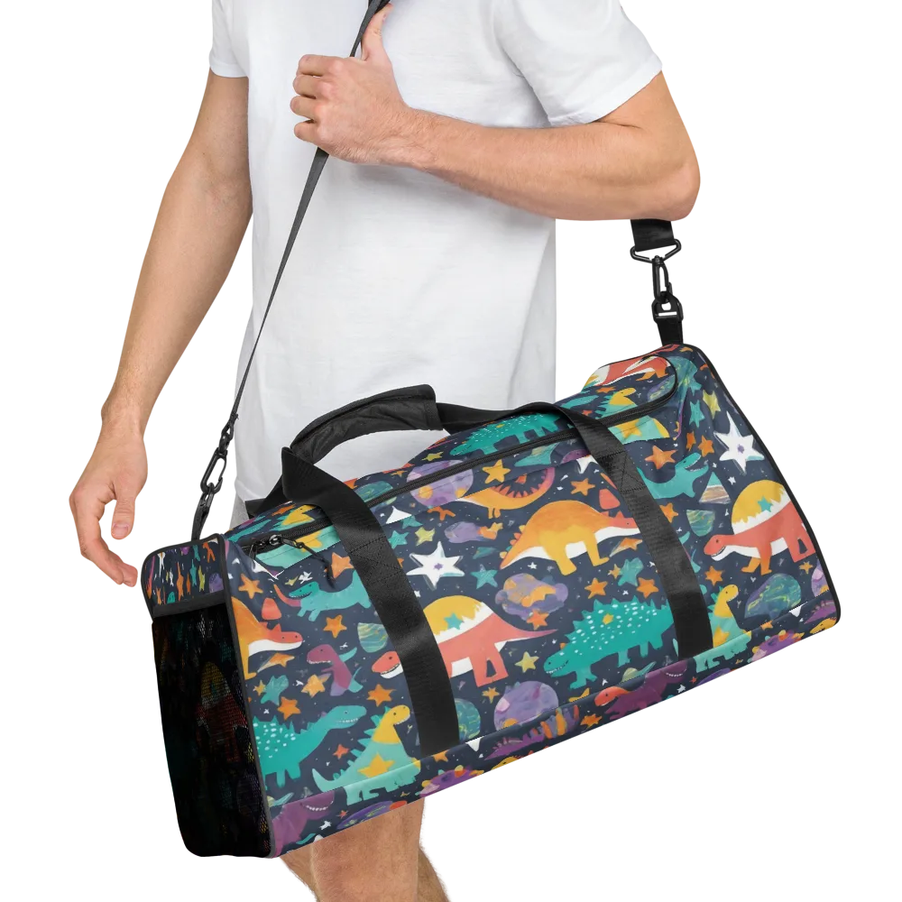 Dino Starfield on Duffle Bag — Right Front