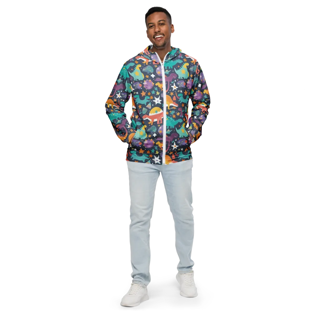 Dino Starfield on Men's Windbreaker — Front