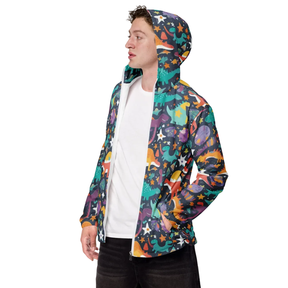 Dino Starfield on Men's Windbreaker — Left Front