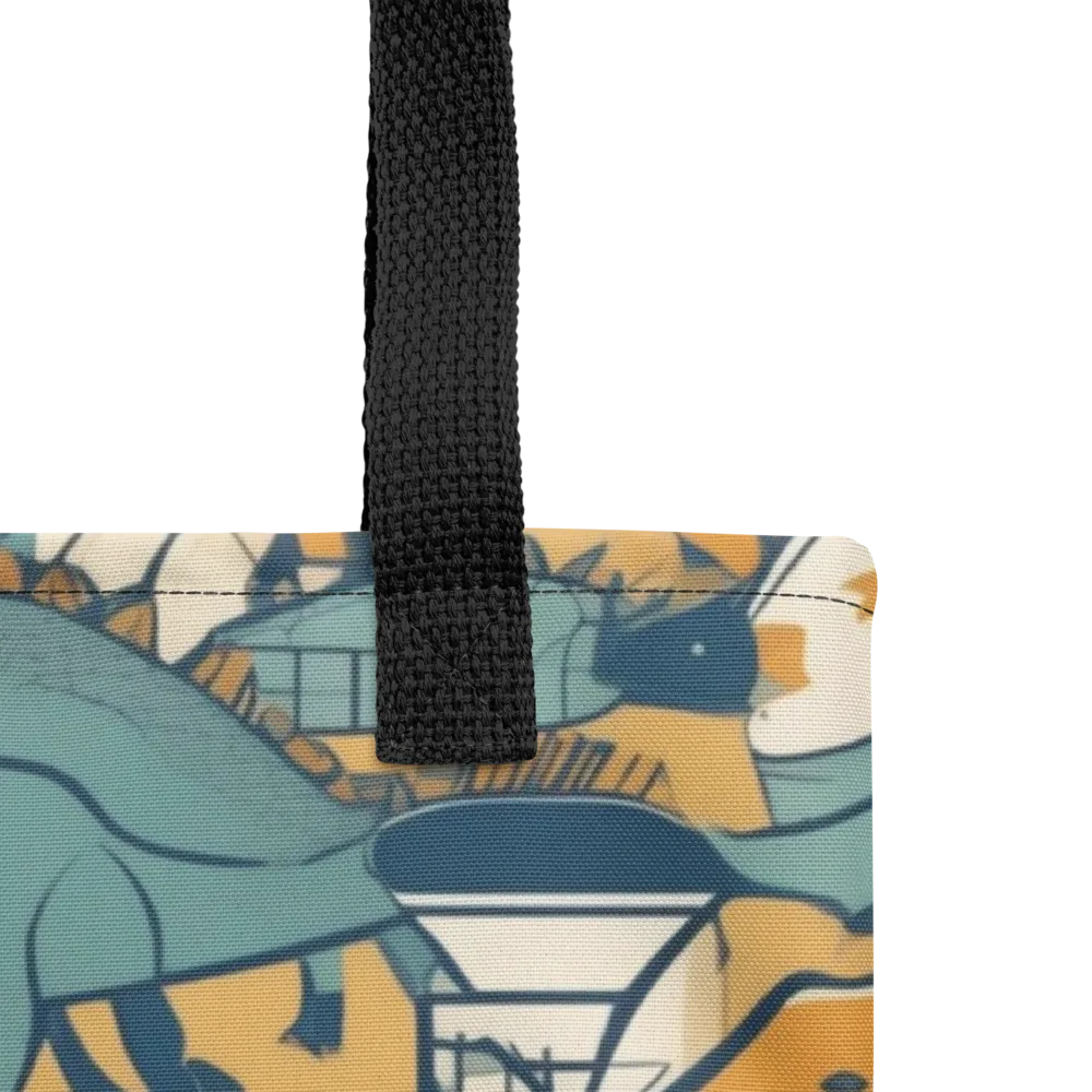 Jurassic Drift on Tote Bag — Product details
