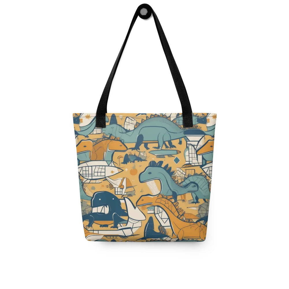 Jurassic Drift on Tote Bag — Front