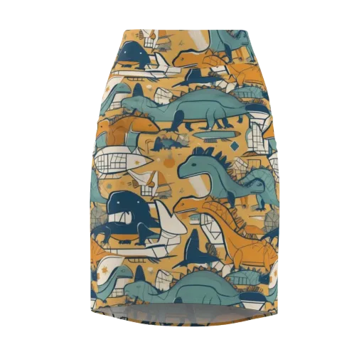 Jurassic Drift on a Pencil Skirt