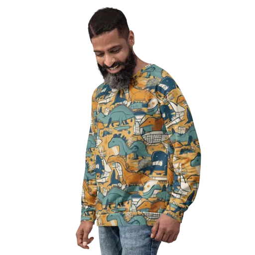 Jurassic Drift on a Sweatshirt