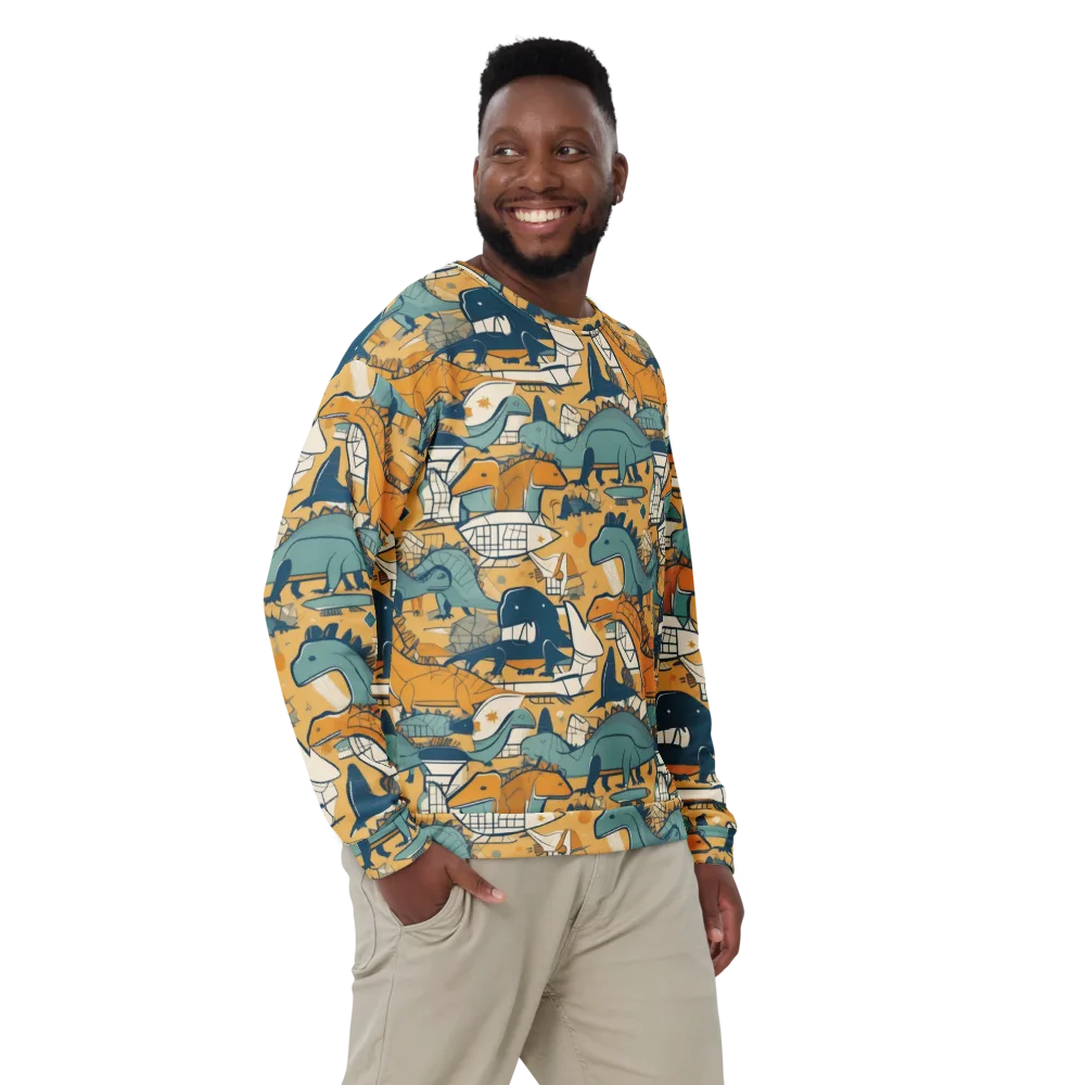 Jurassic Drift on Sweatshirt — Front