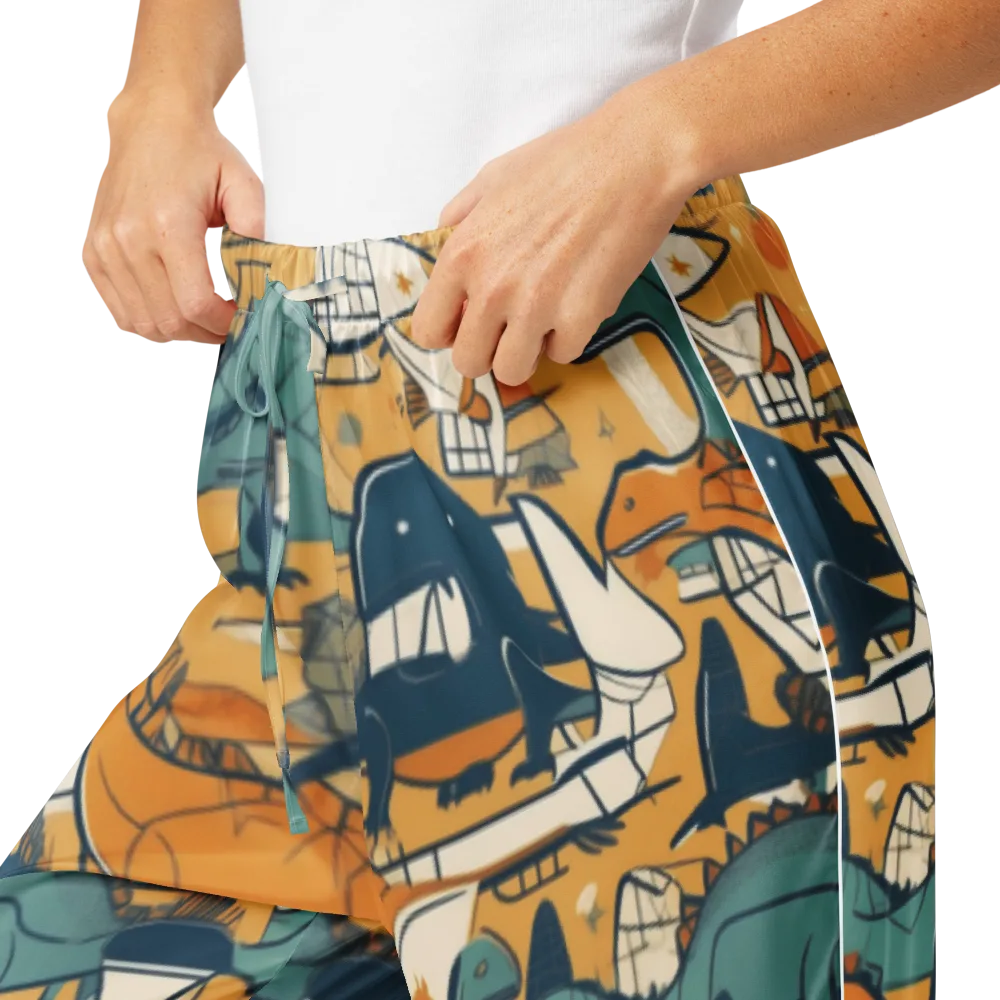 Jurassic Drift on Women's Pajama Pants — Product details