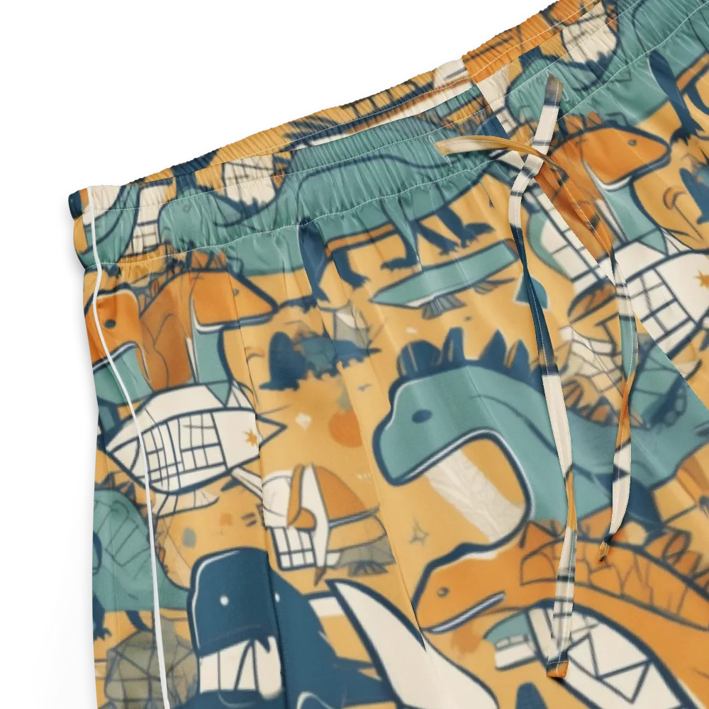 Jurassic Drift on Women's Pajama Shorts — Product details