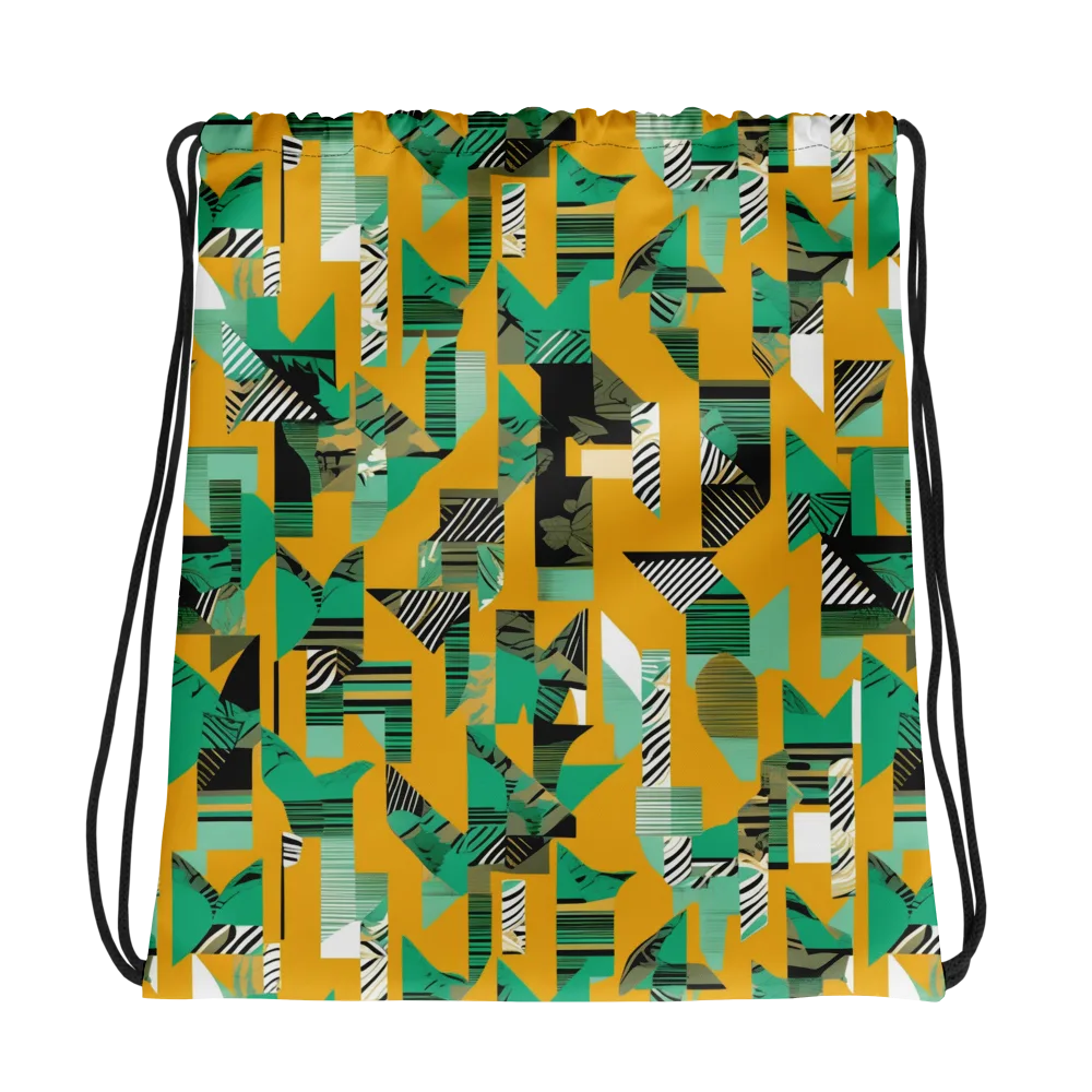 Citrus Collage on Drawstring Bag — Photo