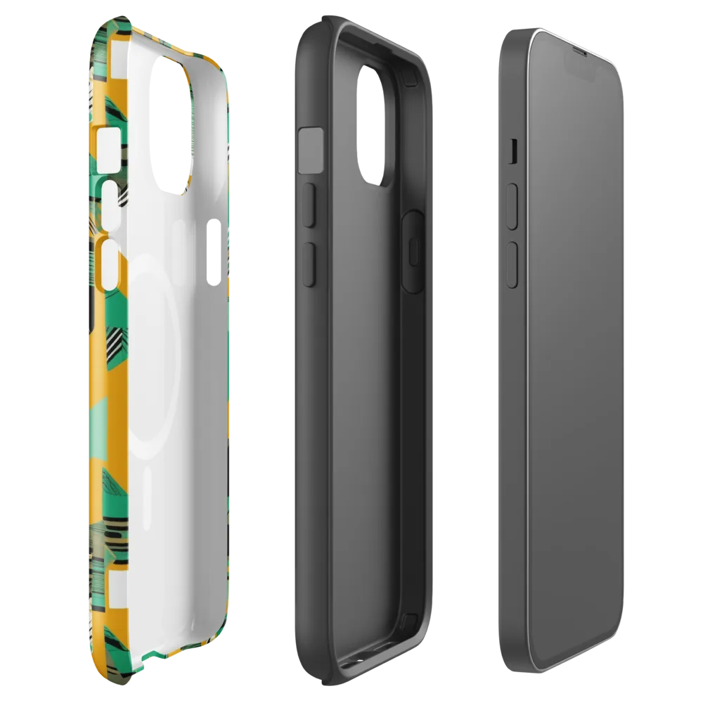 Citrus Collage on MagSafe Tough Case for iPhone® — Front