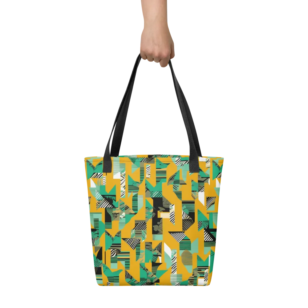 Citrus Collage on Tote Bag — Front