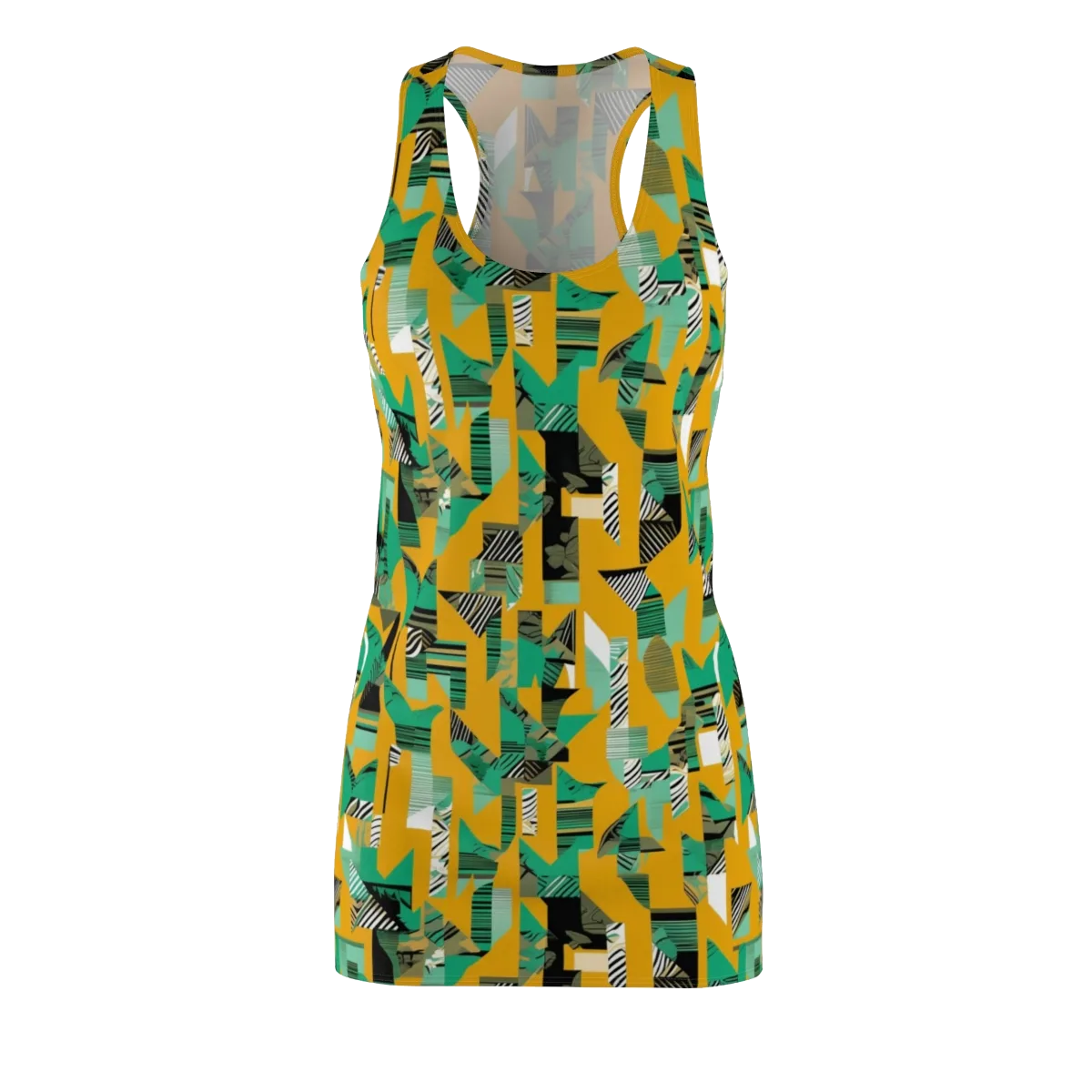 Citrus Collage on Racerback Dress — Front