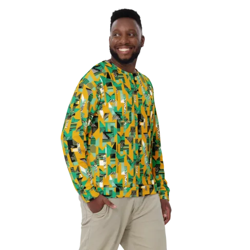 Citrus Collage on a Sweatshirt