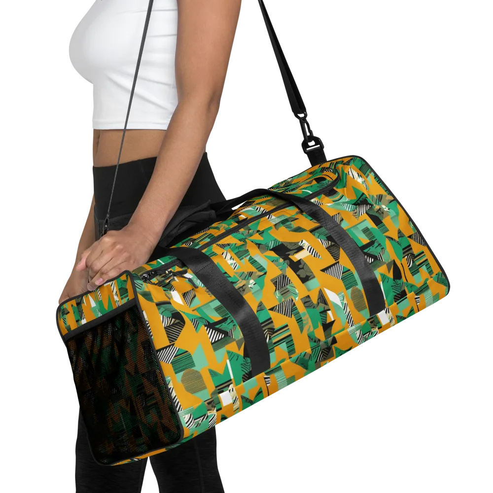 Citrus Collage on Duffle Bag — Front