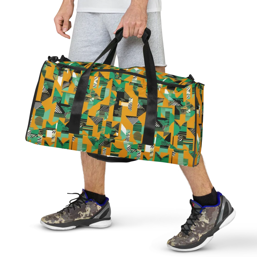 Citrus Collage on Duffle Bag — Front