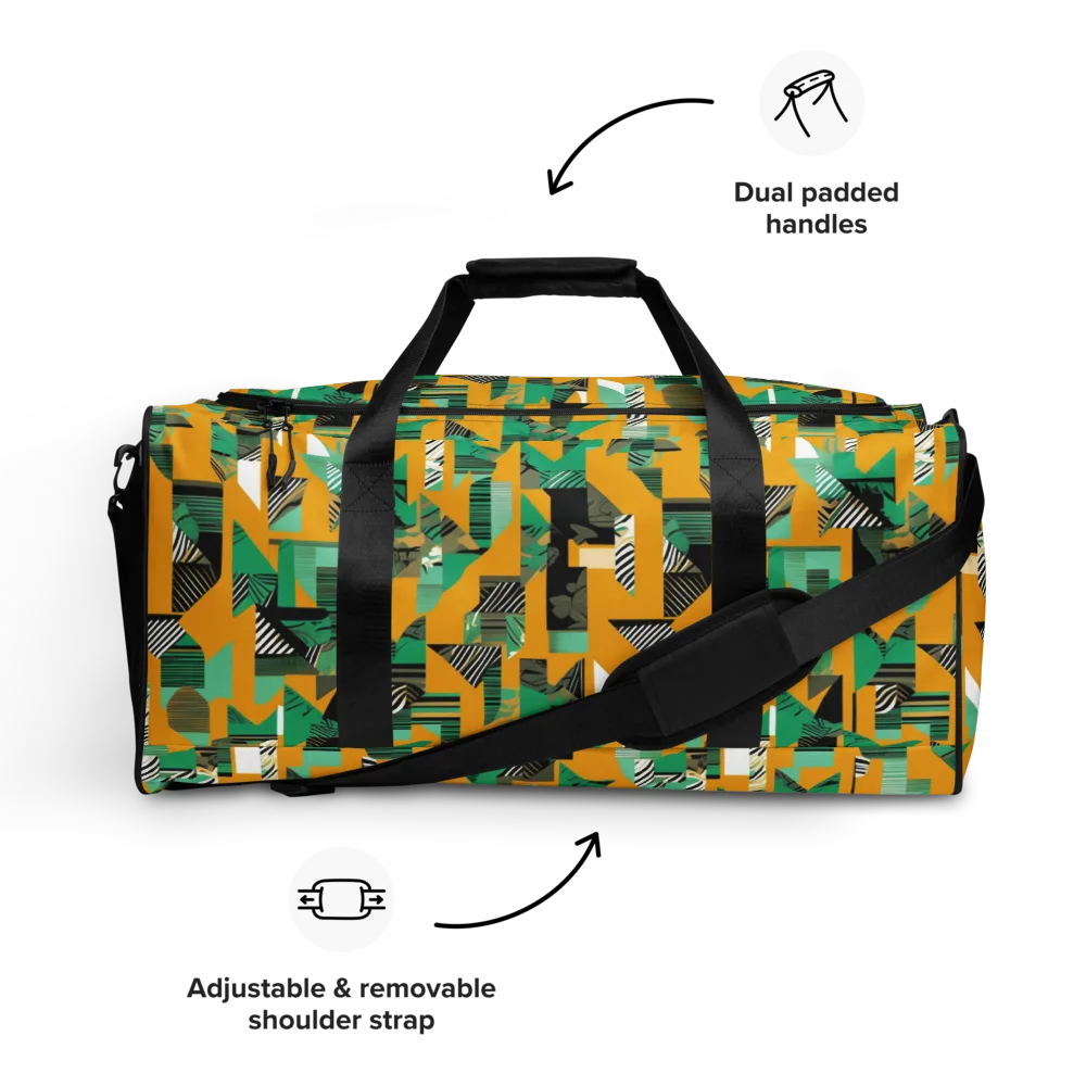 Citrus Collage on Duffle Bag — Front