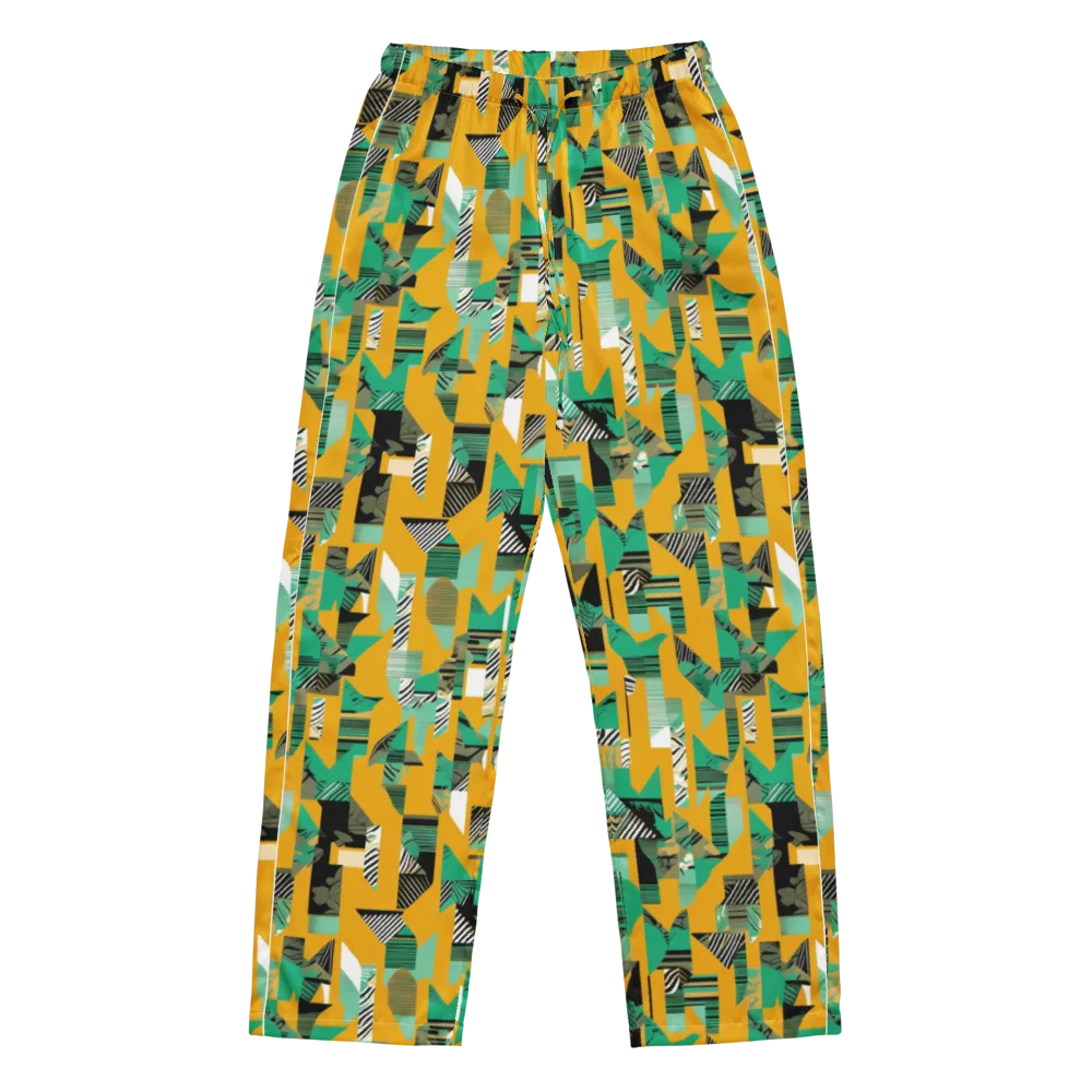 Citrus Collage on Women's Pajama Pants — Front
