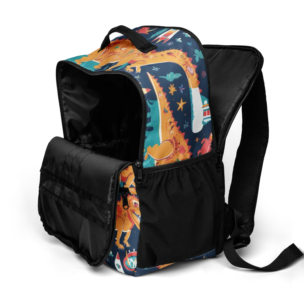 Jurassic Orbit on Utility Backpack — Product details 2