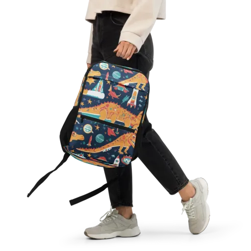 Jurassic Orbit on a Utility Backpack
