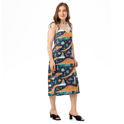Jurassic Orbit on a Slip Dress