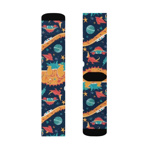 Jurassic Orbit on a Socks