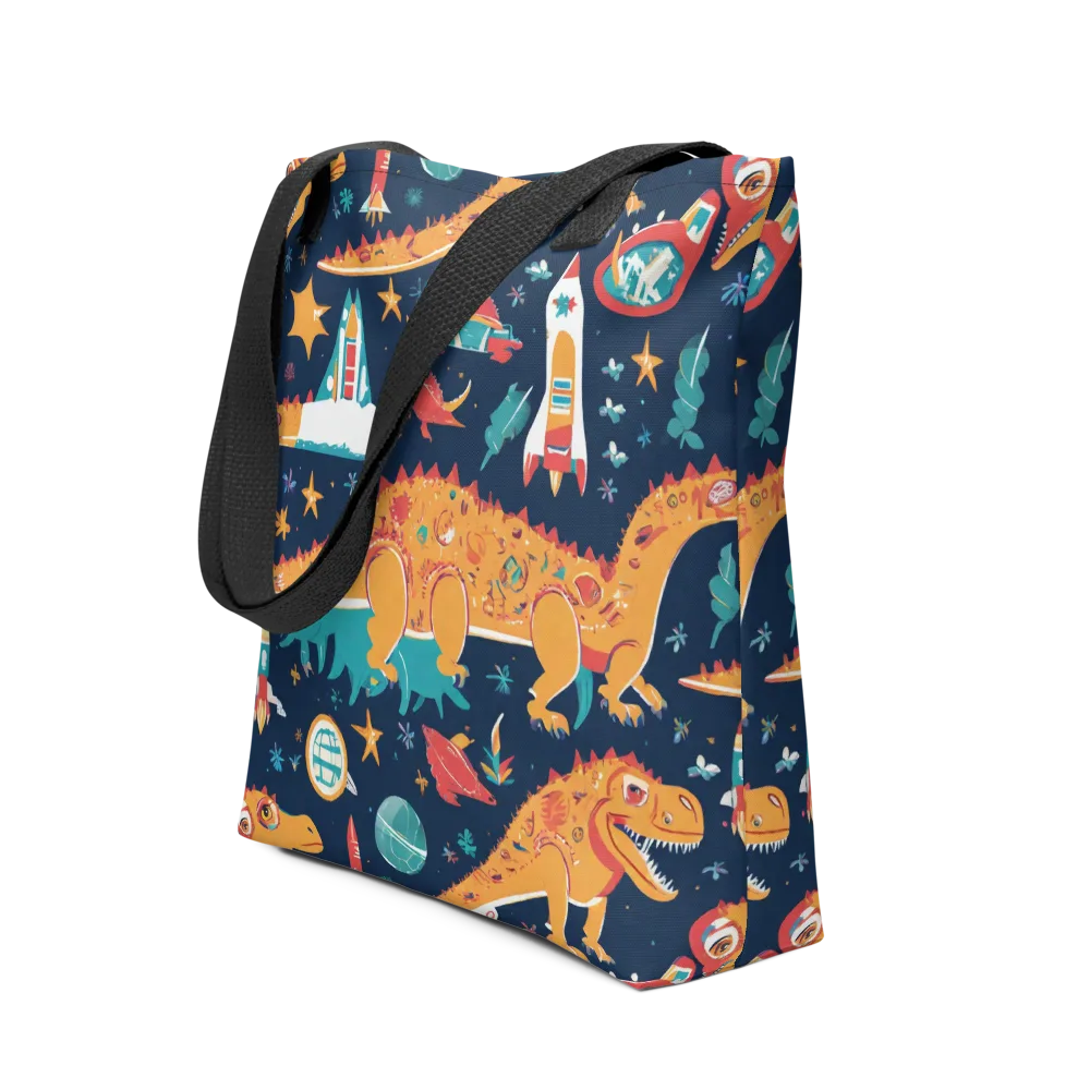 Jurassic Orbit on Tote Bag — Front