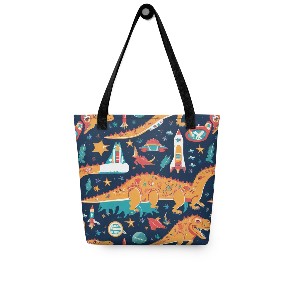 Jurassic Orbit on Tote Bag — Front