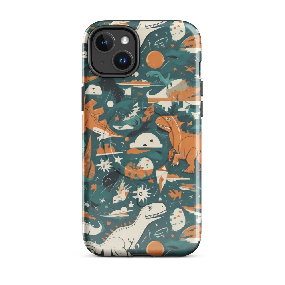Cretaceous Carnival on MagSafe Tough Case for iPhone® — Front