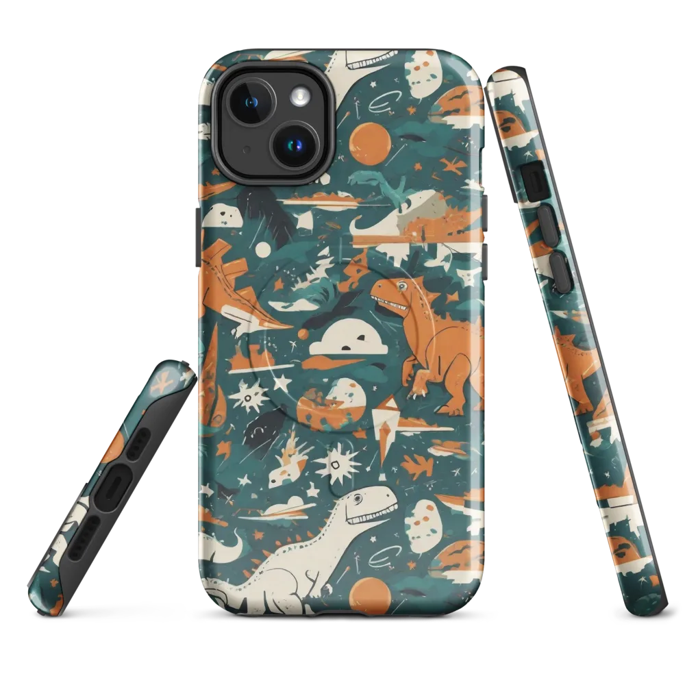 Cretaceous Carnival on MagSafe Tough Case for iPhone® — Front