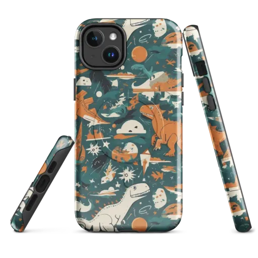 Cretaceous Carnival on a MagSafe Tough Case for iPhone®