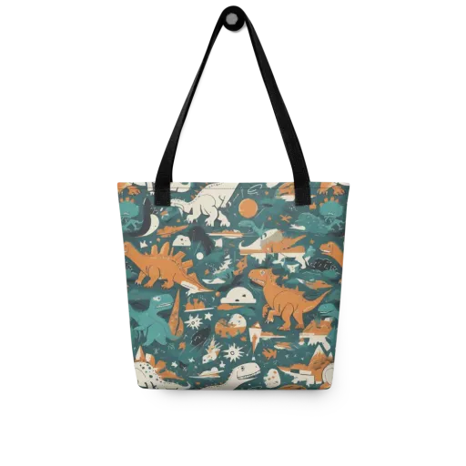 Cretaceous Carnival on a Tote Bag