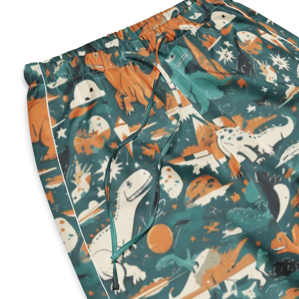 Cretaceous Carnival on Women's Pajama Pants — Product details