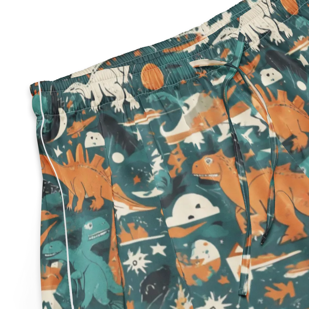 Cretaceous Carnival on Women's Pajama Shorts — Product details