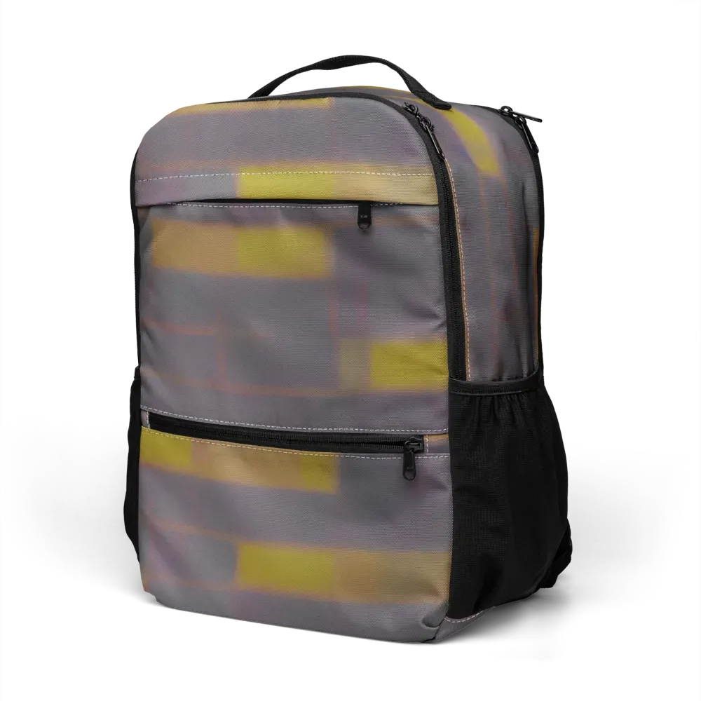 Dusky Mosaic on Utility Backpack — Left Front