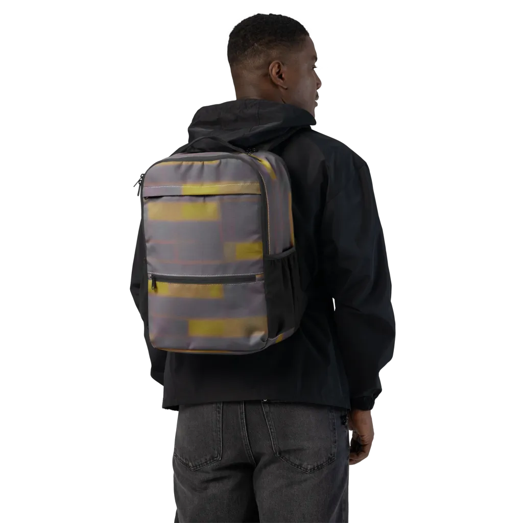 Dusky Mosaic on Utility Backpack — Back