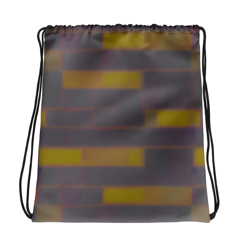 Dusky Mosaic on Drawstring Bag — Photo