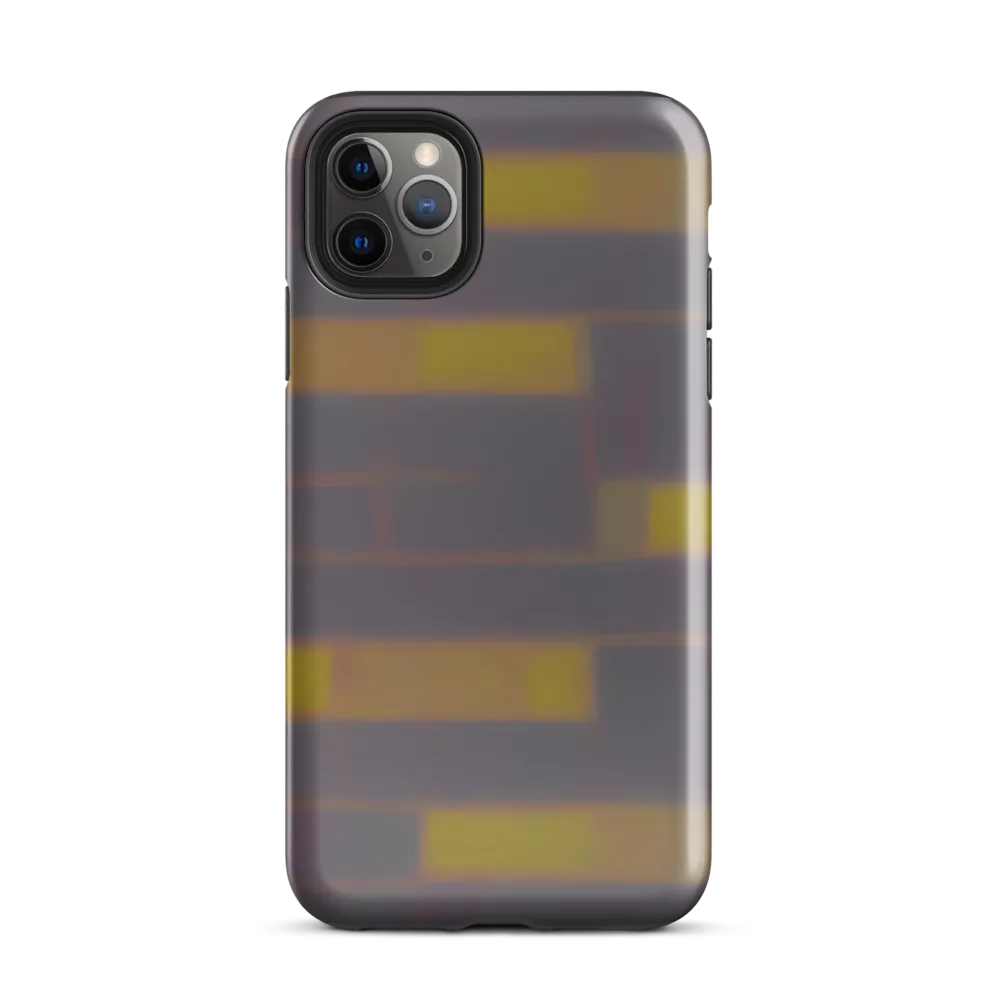Dusky Mosaic on Tough Case for iPhone® — Front