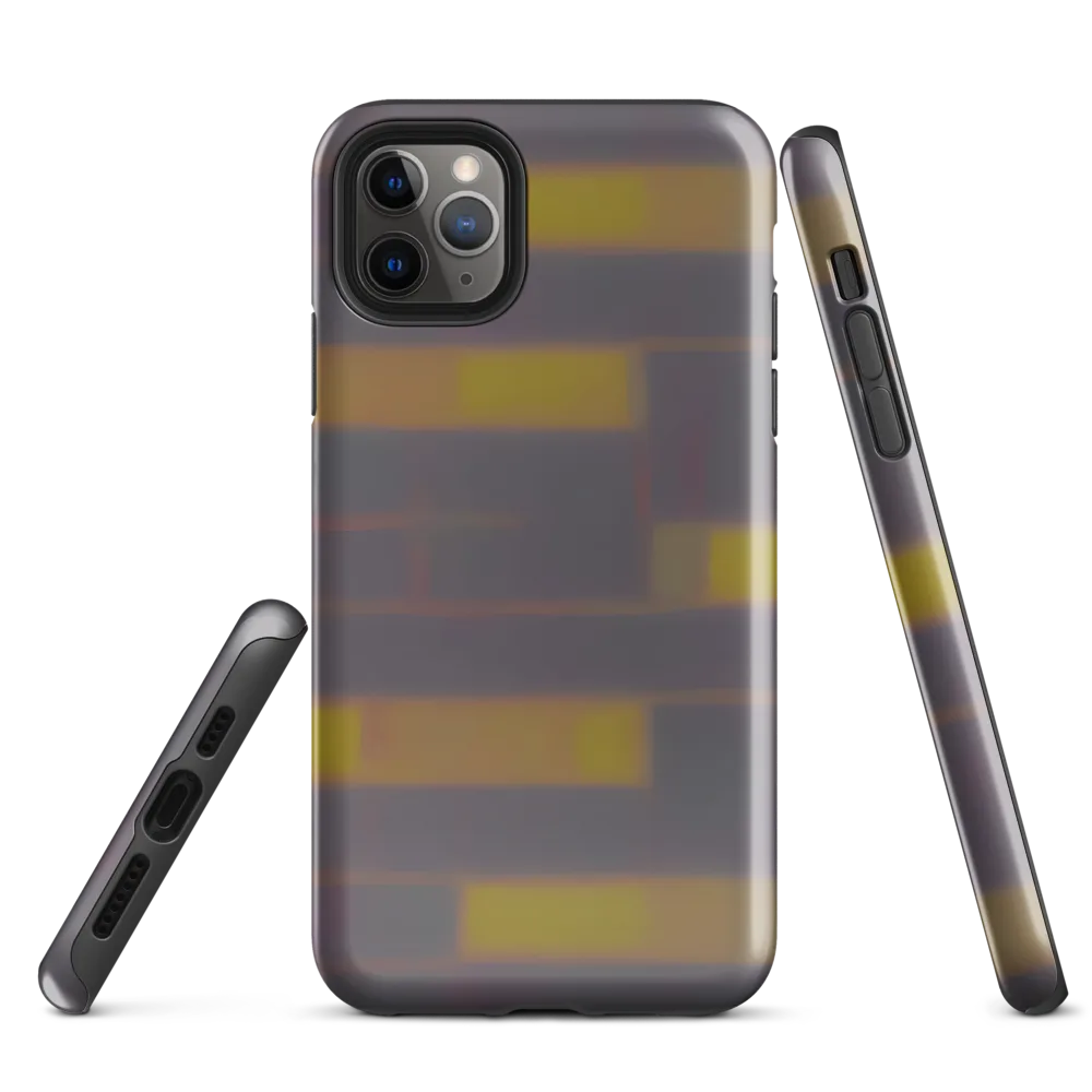 Dusky Mosaic on Tough Case for iPhone® — Front