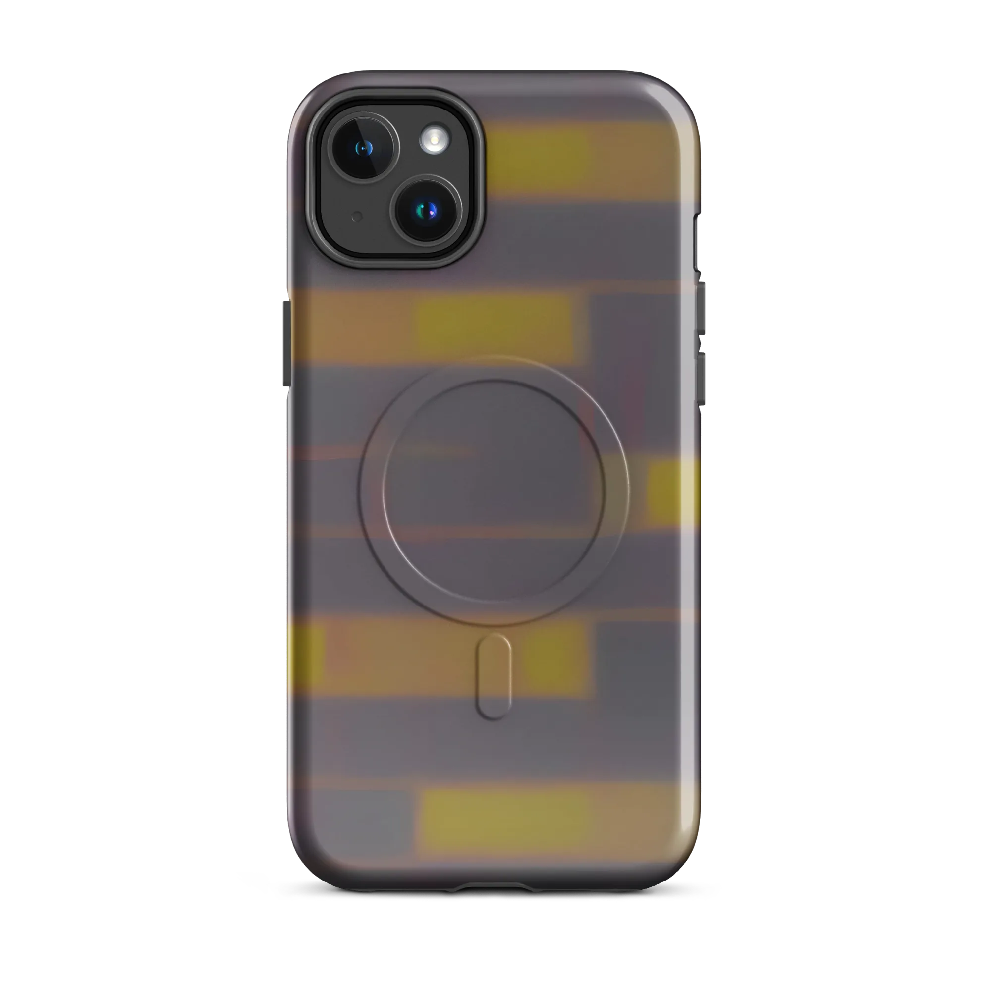 Dusky Mosaic on MagSafe Tough Case for iPhone® — Front