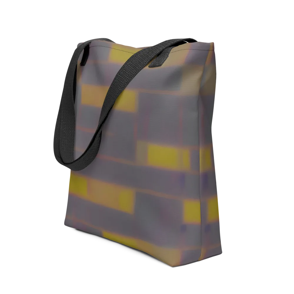 Dusky Mosaic on Tote Bag — Front