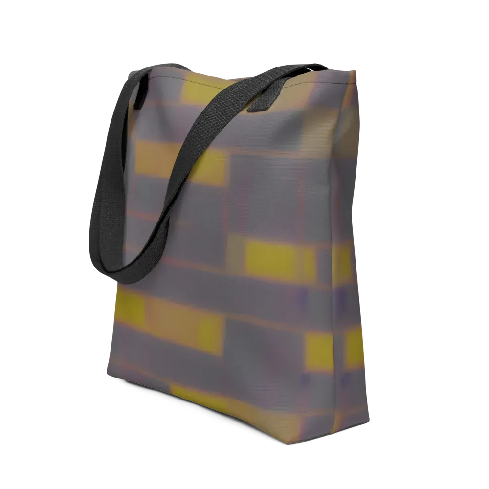 Dusky Mosaic on Tote Bag — Front