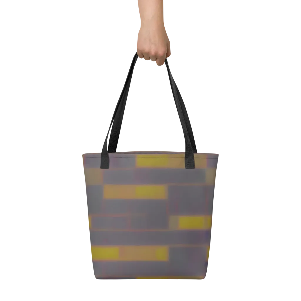 Dusky Mosaic on Tote Bag — Front