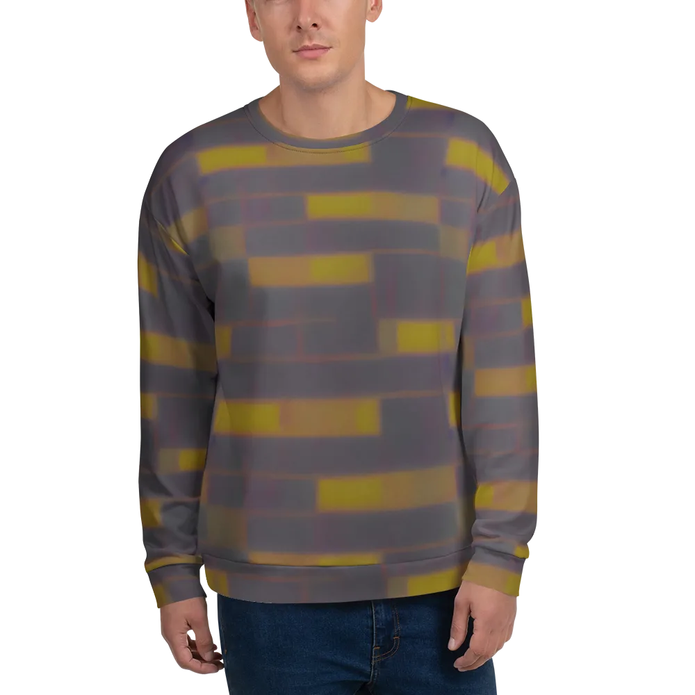 Dusky Mosaic on Sweatshirt — Front