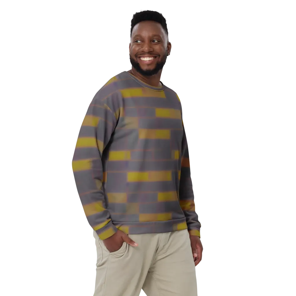 Dusky Mosaic on Sweatshirt — Front