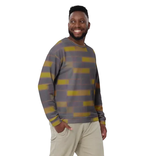 Dusky Mosaic on a Sweatshirt