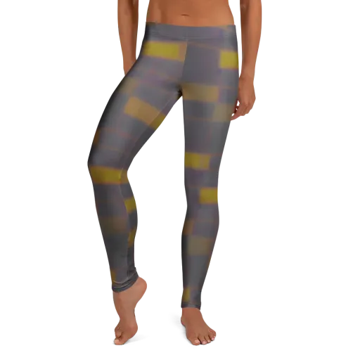 Dusky Mosaic on a Leggings