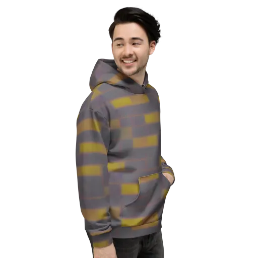 Dusky Mosaic on a Hoodie