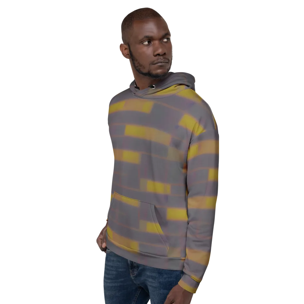 Dusky Mosaic on Hoodie — Left