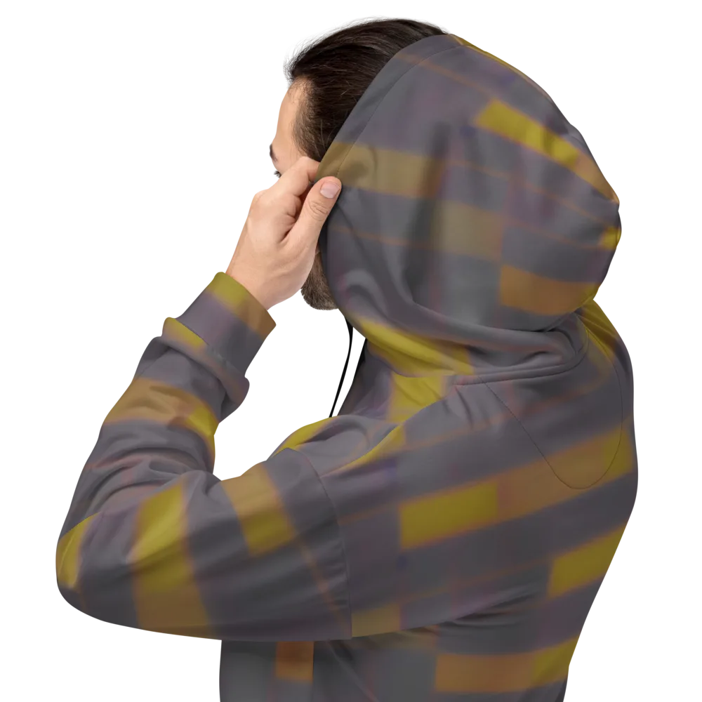 Dusky Mosaic on Hoodie — Back