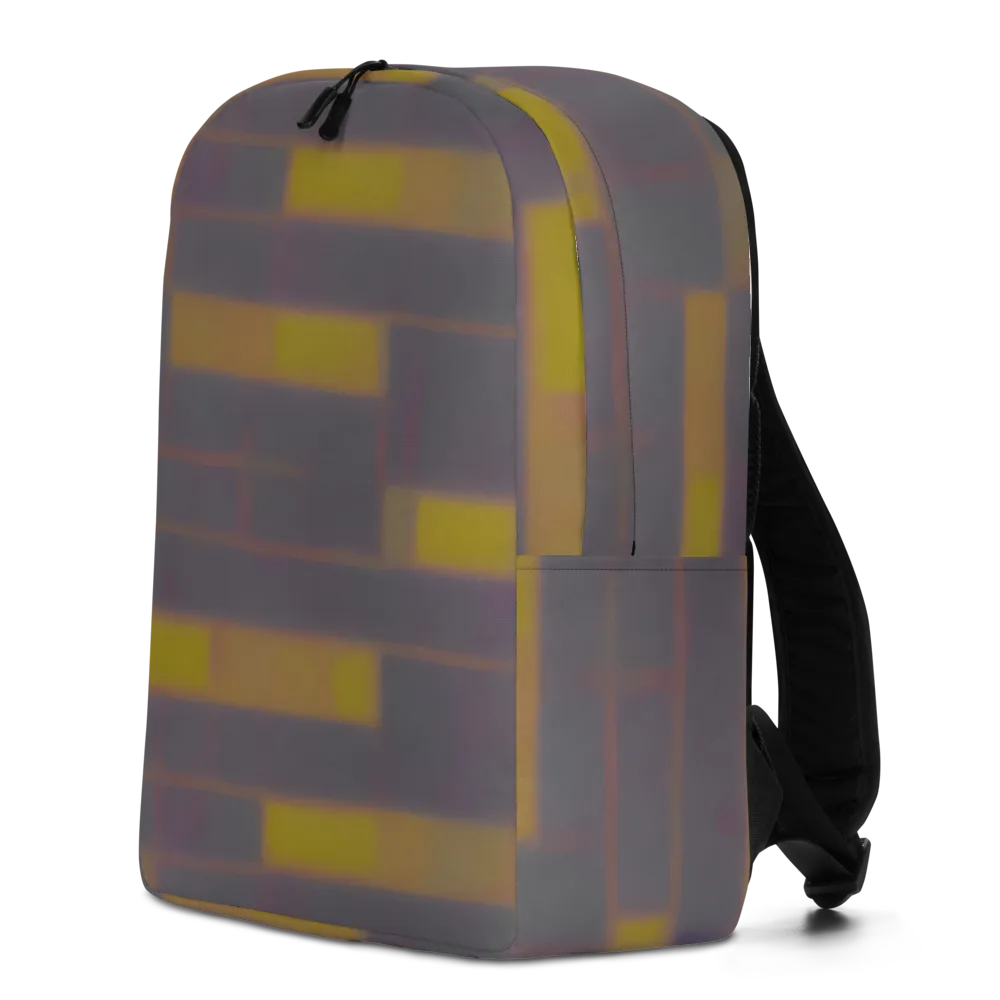Dusky Mosaic on Minimalist Backpack — Left