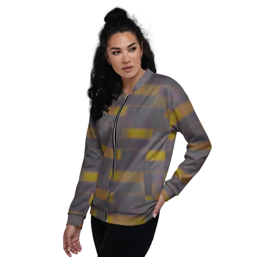 Dusky Mosaic on a Bomber Jacket
